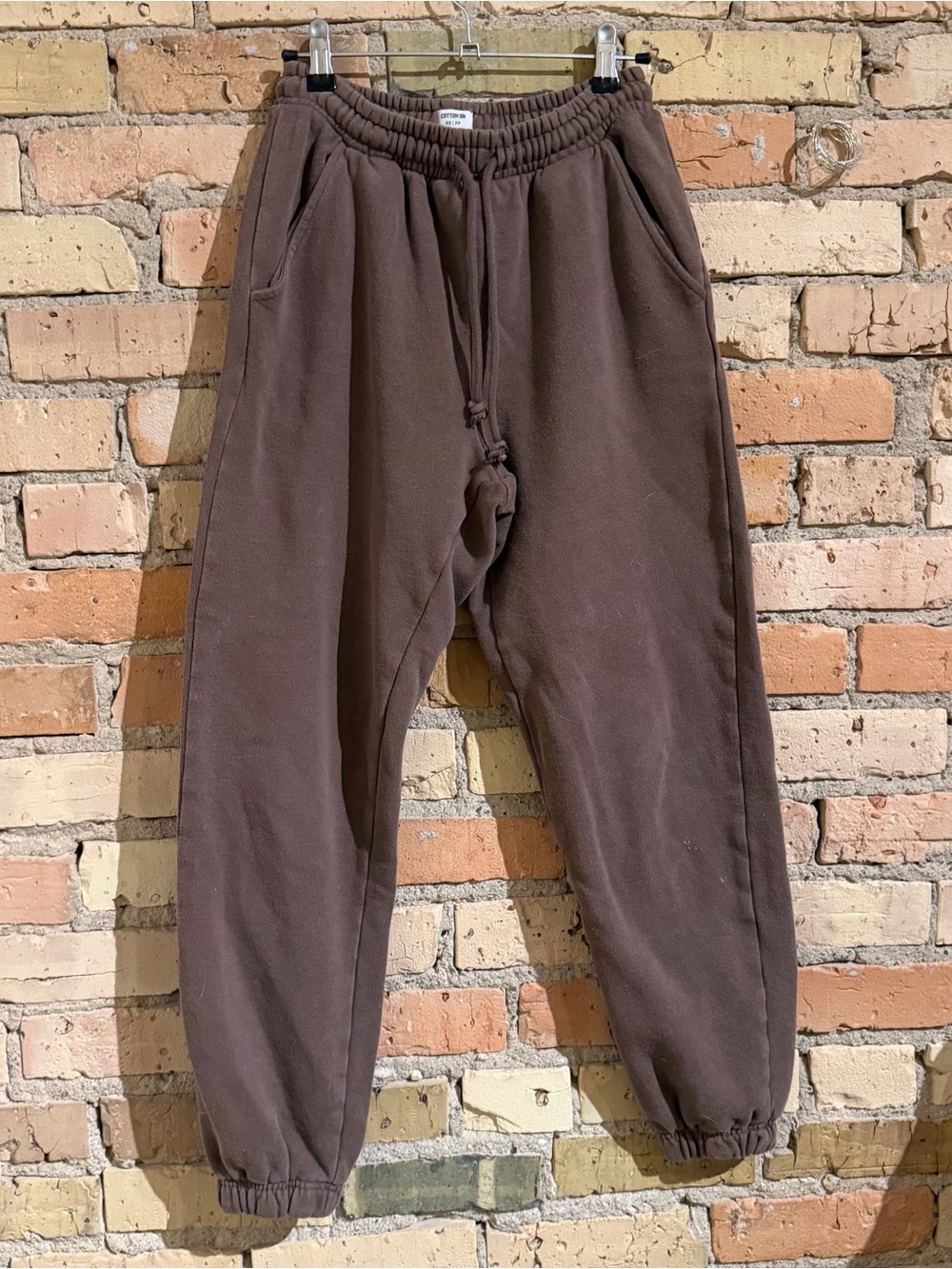 Cotton on brown sweatpants